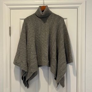 Cableknit cape/poncho by Ralph Lauren Sport